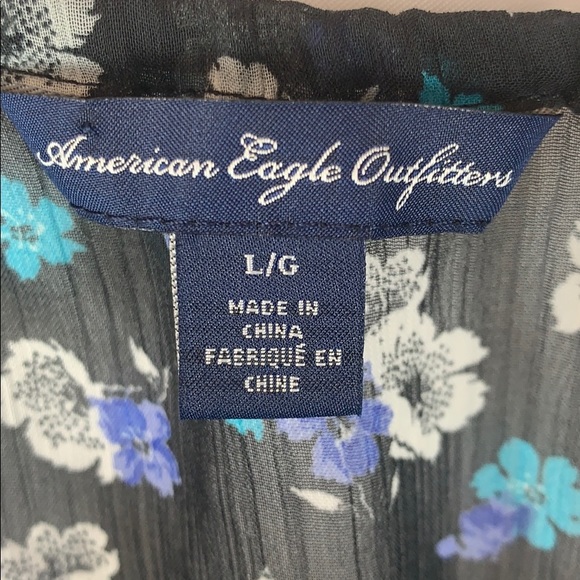 AEO Ruffled Floral Tank - Picture 6 of 7